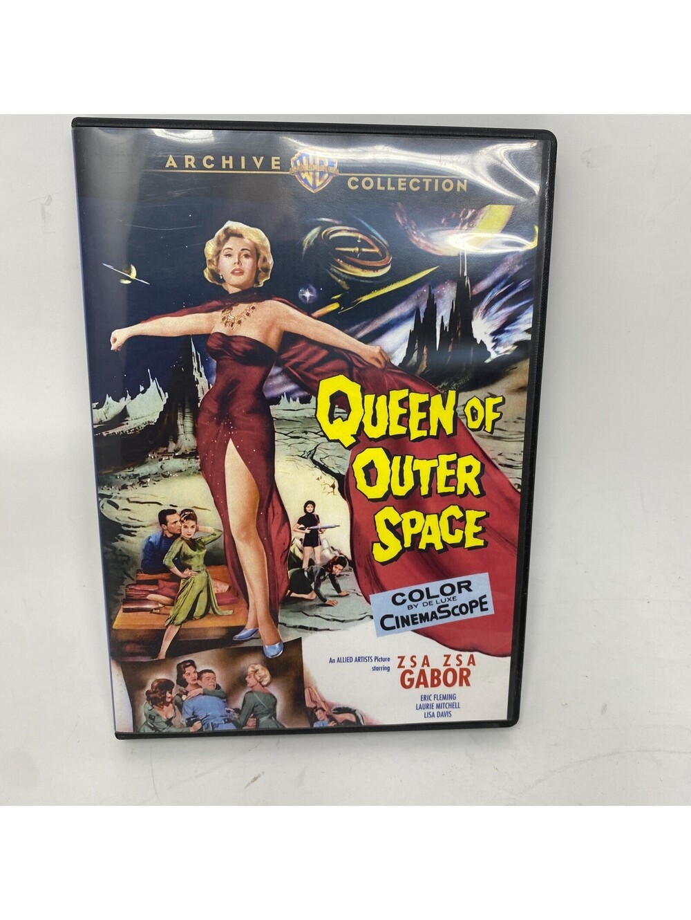 Queen of Outer Space DVD 1958 Zsa Zsa Gabor Warner Archive Collection MOD